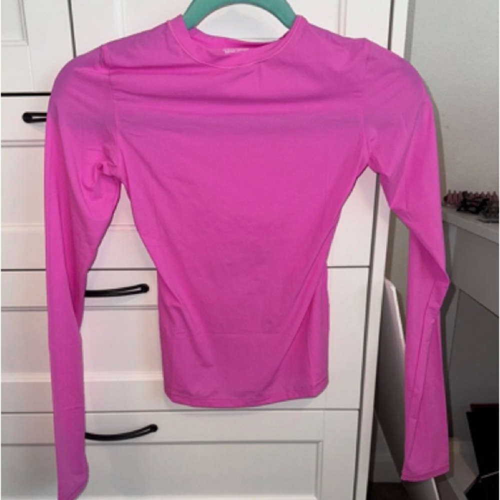 Skims XS neon orchid fits everybody long sleeve
